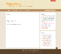 Fanmv Blog主题模板：仿糗事百科 v1.0.1.1220界面预览