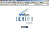 lighttpd v1.4.63界面预览