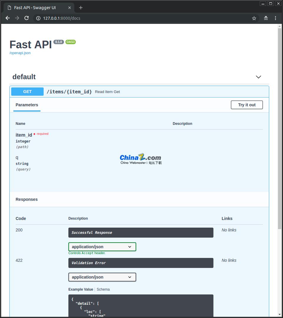 FastAPI高性能Web框架 官方版